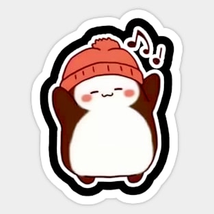 Groovenguin Sticker